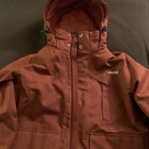 Rust Cloudveil Insulated Hard Shell Jacket Men’s M